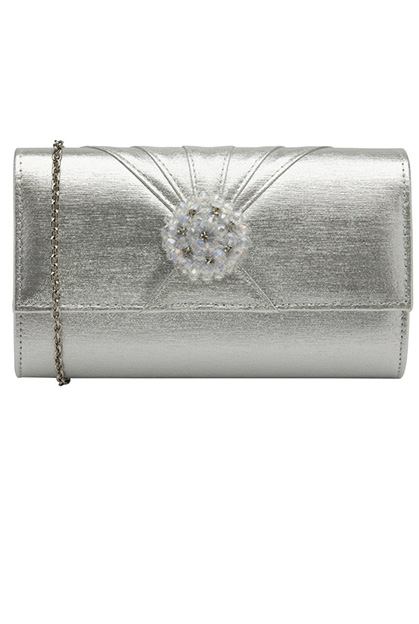 Aria silver shimmer ladies bag  by Lotus