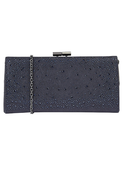 Chanra bag in navy diamnte by Lotus